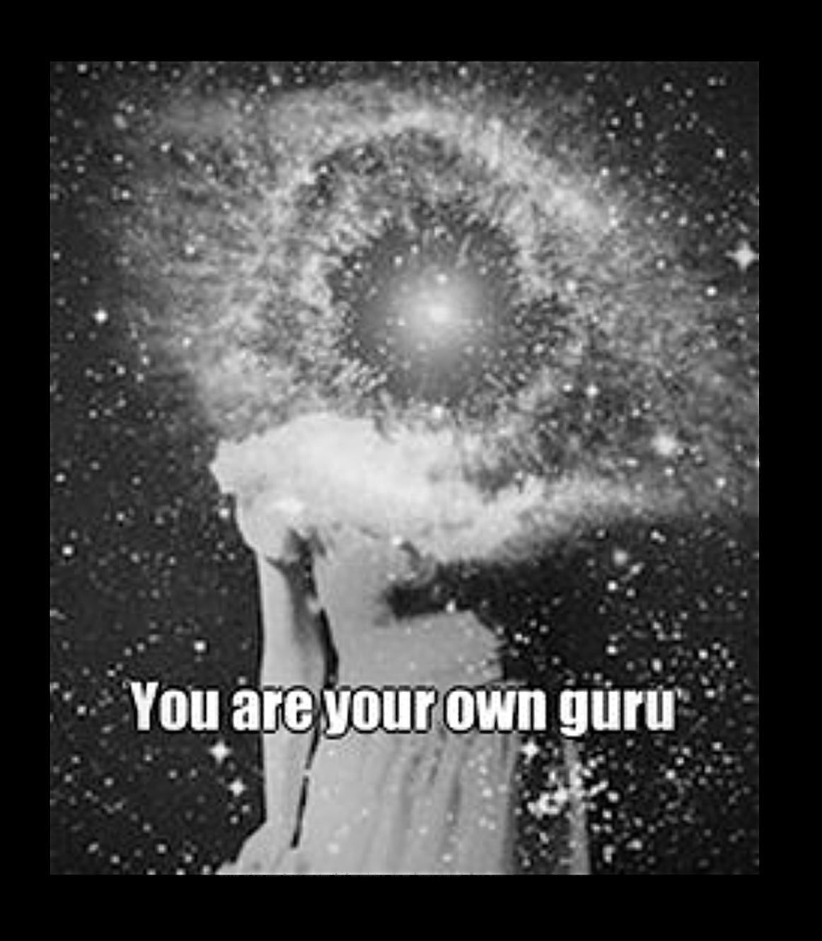 Be still to heal: You are your own resource.